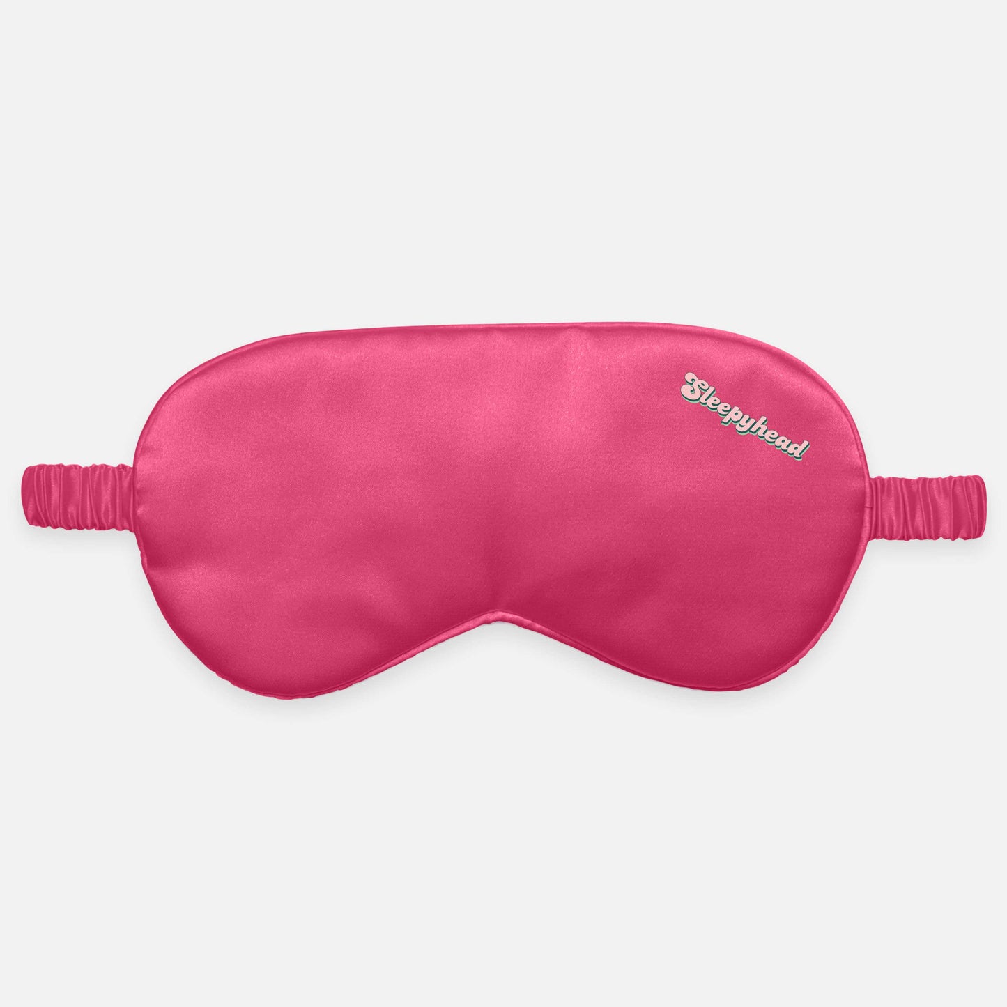 Slaapmasker Satin Logo | Fuchsia